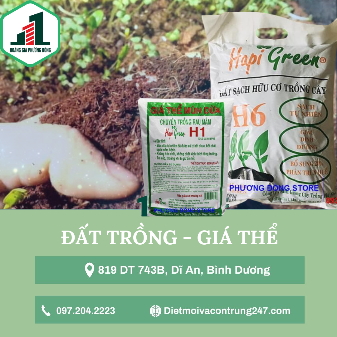 Đất trồng - giá thể